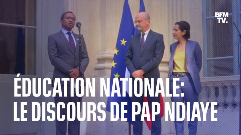 Éducation nationale: le discours de passation de Pap Ndiaye
