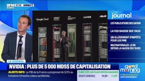 NVIDIA : plus de 5.000 milliards de capitalisation