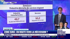 La zone euro en route vers la récession ?