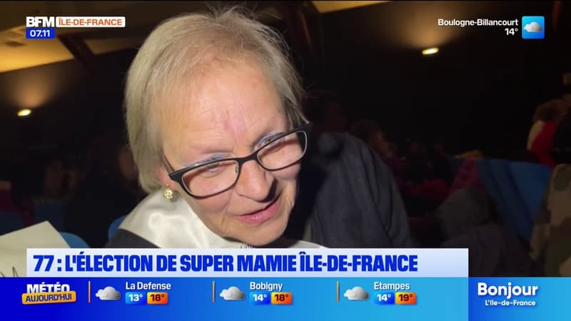 Seine-et-Marne: la super Mamie Île-de-France a été élue, elle se rendra au concours national de Nice le 1er décembre prochain (1/1)