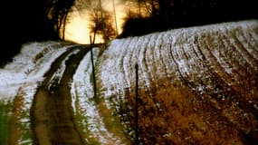 " Le froid". Paysage du 7 février 2015, qualifié de "pré-posthume" par le photographe.