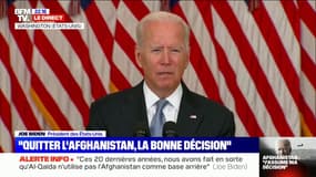 Joe Biden: "Nous répondrons de façon dévastatrice" si les talibans perturbent les opérations d'évacuation 