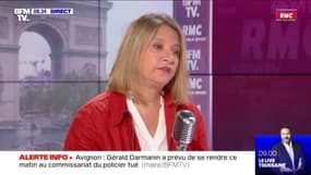 Karine Lacombe face à Jean-Jacques Bourdin en direct  - 06/05