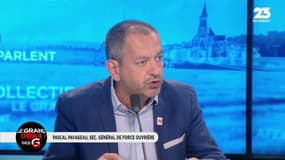 #GrandOral Le coup de gueule de @PascalPavageau contre la réforme des retraites : "La retraite par point c'est la retraite des morts !" @PascalPavageau, secrétaire général de Force Ouvrière #GGRMC ! 