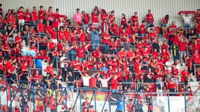 Les supporters d'Osasuna.