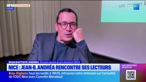 Nice: l'écrivain Jean-Baptiste Andréa rencontre ses lecteurs