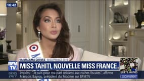 Pour Miss France, sa victoire est due au "fait que les gens arrivent à s'identifier" à elle