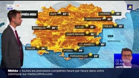 Météo Var: journée ensoleillée avec quelques nuages localement