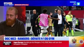 Ligue Europa: humilié par les Rangers, l'OGC Nice est avant-dernier de la compétition