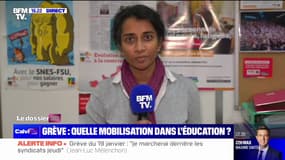 Pour Sophie Vénétitay (SNES-FSU), la grève contre la réforme des retraites est le "révélateur de tout le malaise dans l'Éducation nationale"