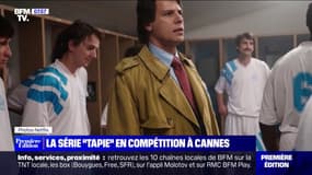 Les premières images de Laurent Lafitte dans la peau de Bernard Tapie pour une série Netflix