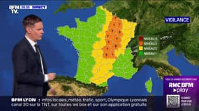 Des pluies abondantes entre le Pays Basque et le Nord-Pas-de-Calais, avec douze départements placés en vigilance orange orages