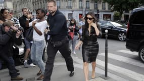 Pascal Duvier et Kim Kardashian à Paris en mai 2014