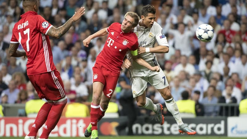 Cristiano Ronaldo buteur de la tête contre le Bayern