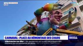 Carnaval de Nice: place au démontage des chars