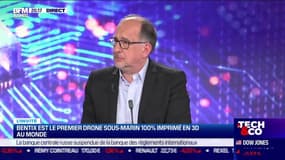 Nicolas Boraccino (BentiX) : BentiX est le premier drone sous-marin 100% imprimé en 3D au monde - 10/03