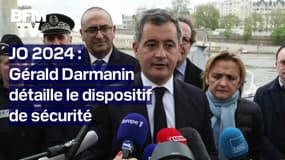 JO 2024: Gérald Darmanin détaille le dispositif de sécurité autour de la cérémonie d'ouverture