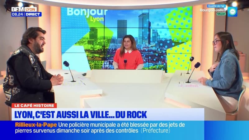 Café histoire - L'histoire du rock à Lyon