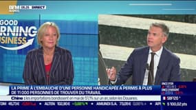 Sophie Cluzel (Secrétaire d’Etat en charge des personnes handicapées): "Avec de hauts potentiels, des autistes Asperger, nous développons la formation sur le web numérique, un énorme vivier d'embauche" pour les personnes handicapées