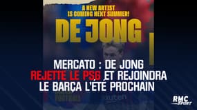 Mercato : De Jong rejette le PSG et rejoindra le Barça l'été prochain