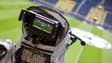 Une caméra avant un match de Ligue des champions à Dortmund, le 19 février 2025