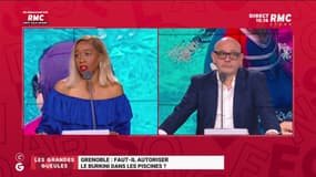 Vif échange entre Fred Hermel et Joelle Dago-Serry sur l'autorisation du burkini dans les piscines