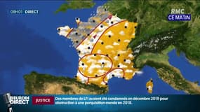Météo: pluies et orages mercredi sur de nombreuses régions