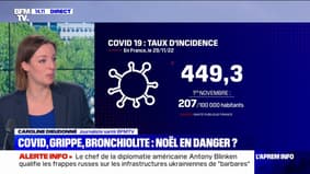 Covid-19, grippe, bronchiolite: le point sur les 3 épidémies qui touchent la France