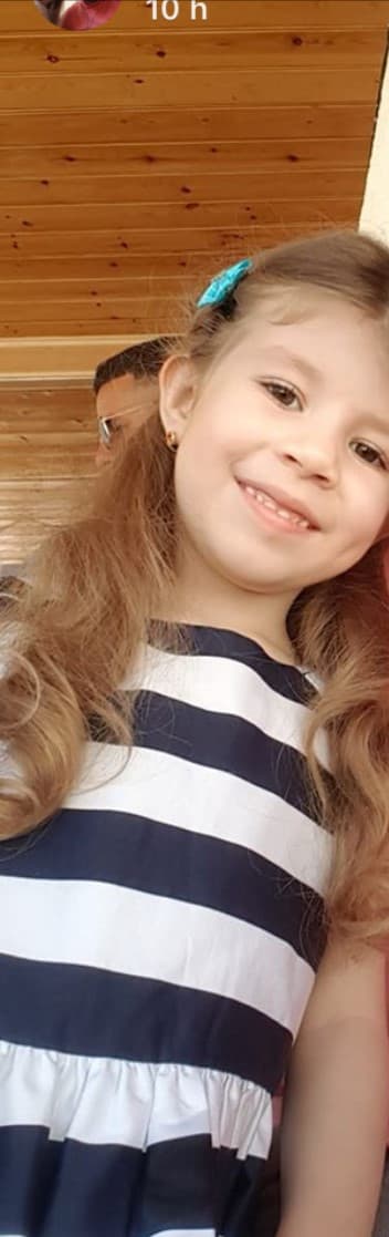 Alia, la fille d'Eileen Devouassoux, alors âgée de 4 ans. Alia, la fille d'Eileen Devouassoux, alors âgée de 4 ans.
