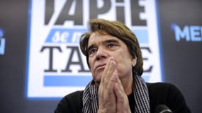 Bernard Tapie, le 12 mars 2014 à Marseille. 