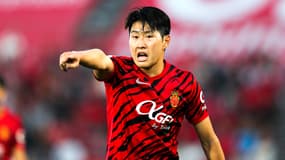 Kang-In Lee lors du match de Liga Majorque-Getafe (3-1), le 23 avril 2023