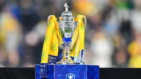 Le trophée de la Coupe de France