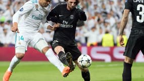 Casemiro vs Adrien Rabiot  - AFP