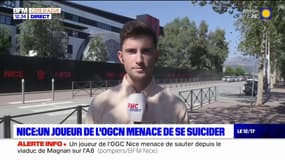 Nice: la conférence de presse de l'OGC annulée alors qu'un joueur menace de sauter du viaduc de Magnan
