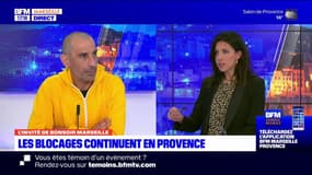 Retraites: les blocages continuent en Provence?