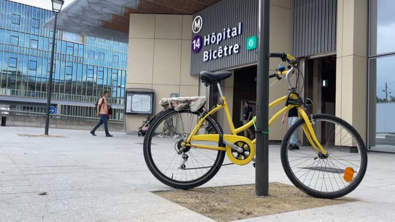 Île-de-France: les aménagements cyclables aux abords des nouvelles stations de la ligne 14 jugés insuffisants (1/1)