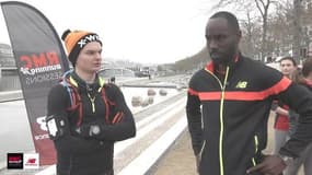 RMC Running Sessions avec New Balance - Interview de Leslie Djhone et Guillaume