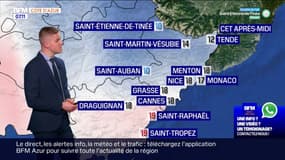Météo Côte d’Azur: une journée relativement ensoleillée, 18°C attendus à Menton 