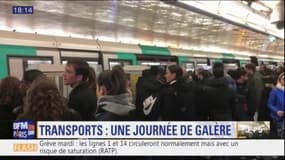 Transports: une journée de galère