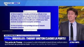Thierry Breton quitte la Commission européenne 