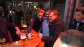 Quand Emmanuel Macron se balade en pleine soirée dans les rues de Clermont-Ferrand 