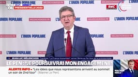 Marine Le Pen battue au second tour: "Une très bonne nouvelle pour l'unité de notre peuple", déclare Jean-Luc Mélenchon