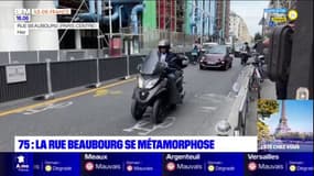 Paris: la rue Beaubourg se métamorphose au profit des cyclistes et des bus