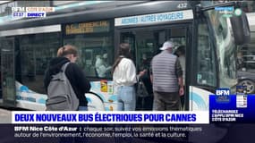 La ville de Cannes s'équipe de deux nouveaux bus électriques