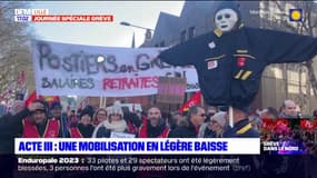 Réforme des retraites: une mobilisation en légère baisse dans le Nord-Pas-de-Calais