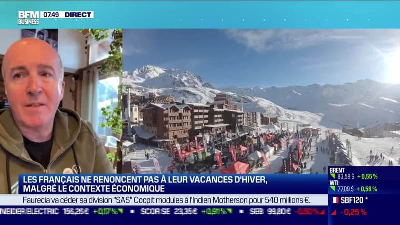 Vincent Lalanne (Station de Val Thorens) : Vacances, le secteur touristique fait le plein cet hiver - 20/02