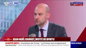 Gaza: pour Jean-Noël Barrot, il faut "renforcer, il faut soutenir" l'Autorité palestinienne