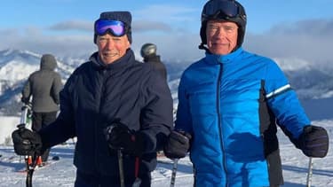 Arnold Schwarzenegger et Clint Eastwood
