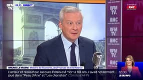 Bruno Le Maire: "Nous avons le niveau d'inflation le plus faible de tous les pays de la zone euro, excepté Malte"