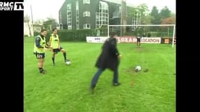 Quand notre reporter met une lucarne à Dimitri Payet